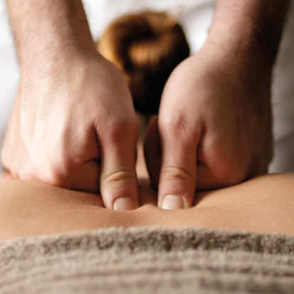 Bild von Shiatsu Rückenmassage